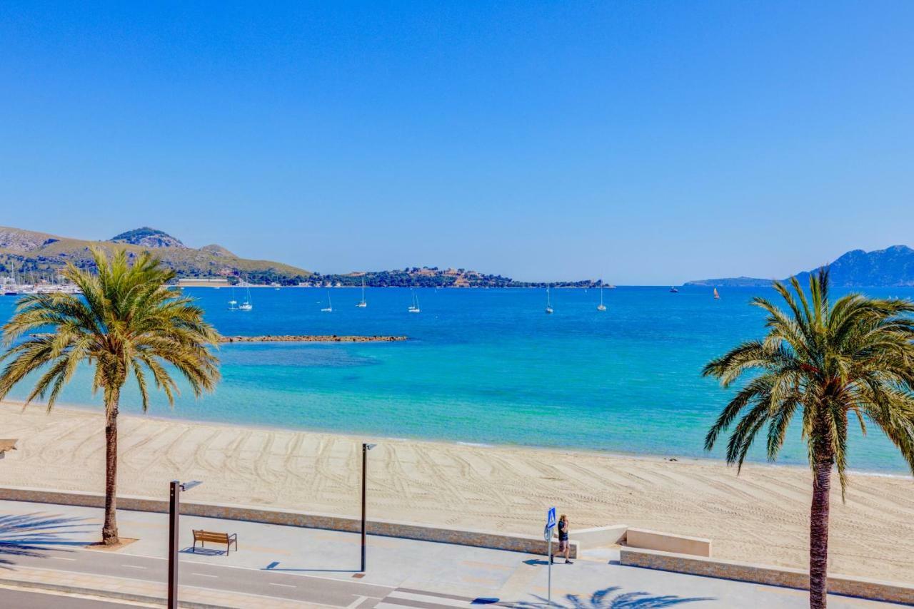 Beachfront Apartment Sivella By Sealand Villas Port de Pollença Buitenkant foto